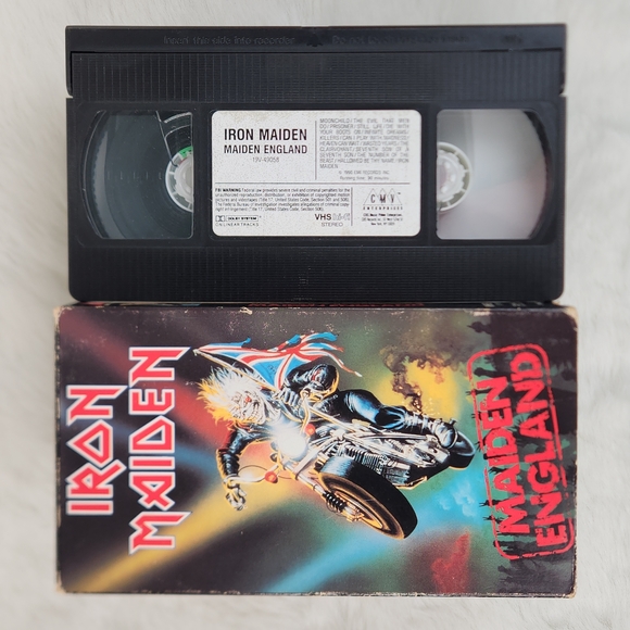 Iron Maiden: Maiden England 1989 VHS Rare out of print - Picture 13 of 13